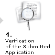 4. Verification of the Submitted Application